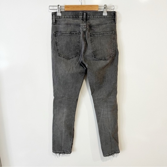 AGOLDE Sophie High Rise Crop Black Jean - Picture 5 of 10